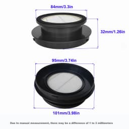 For V7 /V7 ULTRA / V7 Pro Vacuums HEPA Filter Replacements for SunSare X7A /X7A Pro Cordless Stick Vacuum Cleaner Filters Parts