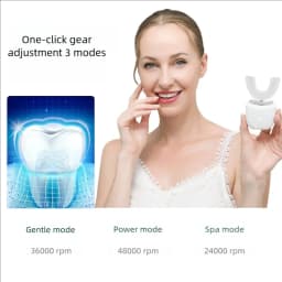 U-Shaped Electric Toothbrush Automatic Sonic Whitening Silicone Oral Care