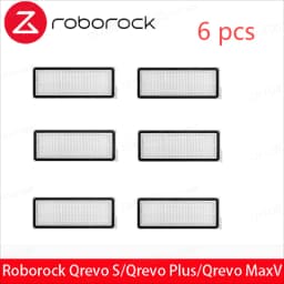 Fit for Roborock Qrevo Pro/Qrevo MaxV/Qrevo S Robot Vacuum Accessories Mop HEPA Filter Main Side Brush Parts Replacement