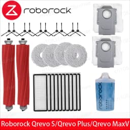 Fit for Roborock Qrevo Pro/Qrevo MaxV/Qrevo S Robot Vacuum Accessories Mop HEPA Filter Main Side Brush Parts Replacement