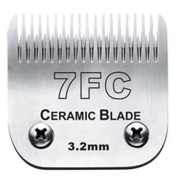 5FC Detachable Pet Dog Cat Grooming Hair Trimmer Blade For Andis，Oster A5，Wahl KM Series Clipper，Made of Ceramic+Carbon Steel