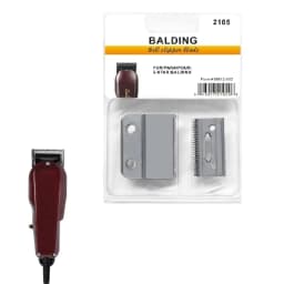 #2105,Professional 6X0 Precision Blade Compatible with Wahl Professional 5 Star Series Balding 8110 Hair Clipper,Silver