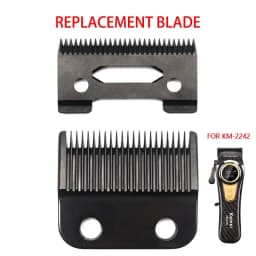 KM-2242 Replacement Blade Hair Clipper Blade Barber Cutter Head for Electric Hair Trimmer Clipper Cutting Machine KM-2242