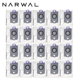 Narwal Freo Z Ultra Robot Vacuum Spare Parts Main Side Brushes Mop Cloths HEPA Filters Dust Bags Accessories