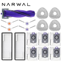 Narwal Freo Z Ultra Robot Vacuum Spare Parts Main Side Brushes Mop Cloths HEPA Filters Dust Bags Accessories