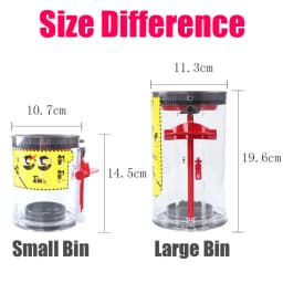 Large Dust Bin for Dyson V11 V15 SV14 SV15 SV22 Vacuum Cleaner Canister/Dust Bucket Replacement Part