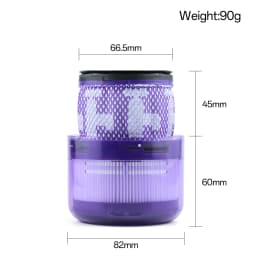 For Dyson Vacuum Cleaner Accessories Sv19 Filter Vacuum Cleaner Replacement Parts Accessories Hepa Filter Washable Filter