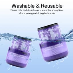For Dyson Vacuum Cleaner Accessories Sv19 Filter Vacuum Cleaner Replacement Parts Accessories Hepa Filter Washable Filter