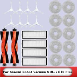Compatible For Xiaomi Robot Vacuum S20+ / S10 Plus / B108GL / B105 / B108CN B113CN Parts Accessories Filter Main Side Brush Mop