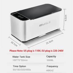 Smart Home Ultrasonic Cleaner for Jewelry Glasses Circuit Board Watches Denture Teeth Razor Ultrasound Cleaning Washing Machine