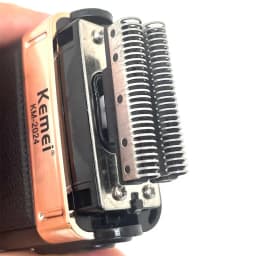 1Set Beard Shaving Parts Razor Blade Shaver Head For Mens Electric Shaver KM-2024 Razor Mesh Blade Net Original Replacement