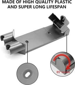 for Dyson V7 V8 Wall Mounted Accessories Vacuum Cleaner Docking Station Compatible Cord-Free Charger Bracket
