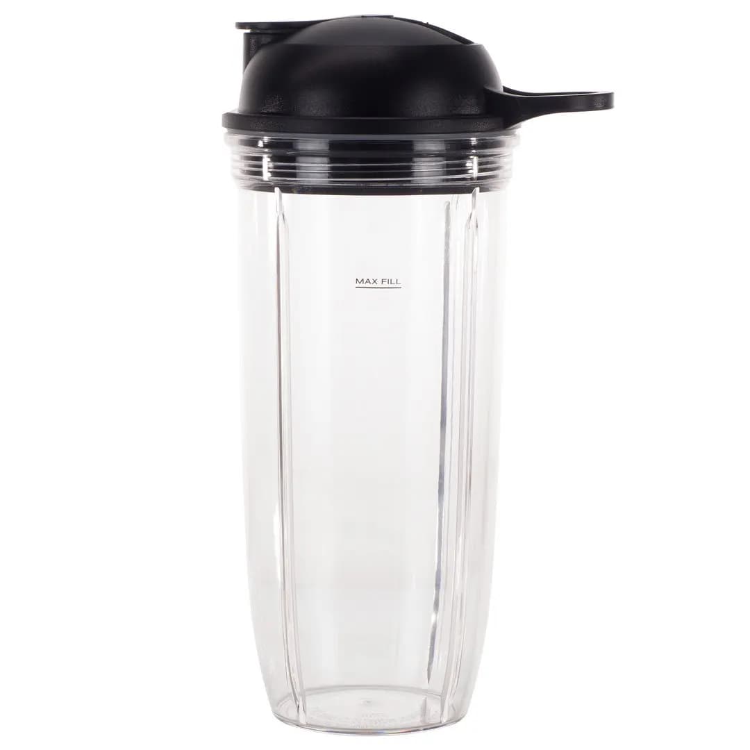 32 Oz Cup and To-Go Lid Replacement Parts Compatible with NutriBullet Pro 1000, Combo and Select Blenders