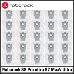 Roborock S8 Pro Ultra S8+ S8 Plus S7 Maxv Ultra S7 Pro Ultra Q8 Max Plus Q7 Max Robot Vacuum Dust Bags Accessories
