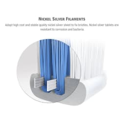 Original DR.BEI C1 Electric Toothbrush Replancement Brush Heads Sensitive Cleanning Sonic Tooth Brush Head Bristle Nozzles