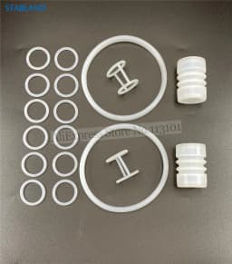 18 Pieces Silicone Sealing Rings Combo Backup Ring Fittings BQL Ice Cream Makers Soft Serve Machines Spare Parts Replacements