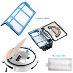 Vacuum Cleaner Kit For Medion MD 18500 /18600 /MD18501/MD16192 Filter Side Brush Filtering Micro-dust Dust