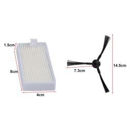 Vacuum Cleaner Kit For Medion MD 18500 /18600 /MD18501/MD16192 Filter Side Brush Filtering Micro-dust Dust