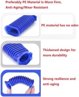 Soft Velvet Roller Suction Hose For Dyson V6 V7 V8 V10 V11 Replacement For Home Cleaning Vacuum Cleaner Accessories Part