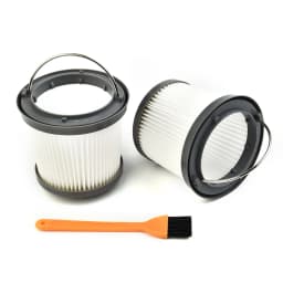2x Vacuum Cleaner Filter For Black & Decker Dustbuster Pivot PD1820LF PV1210 Washable Cleaner Fliters With Brush