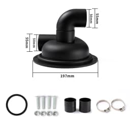 Cyclone Dust Collector Cover For Vacuum Cleaners Cyclone, Dust Removal Cyclone Separator , DIY Woodworking Filter Cyclone