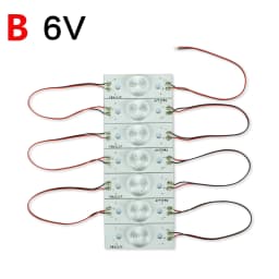 25 lot 175pcs NEW for 20-120 inch 3V 6V LCD TV SMD Lamp Beads with Optical Lens Fliter LED TV Repair