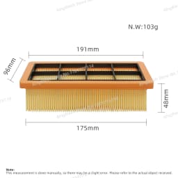 Fit For Karcher AD 2, Karcher AD 3 Premium, AD 4 Premium, Advertising 3000, 3200 AD, 6.415-953.0 Vacuum Parts Filter Accessories
