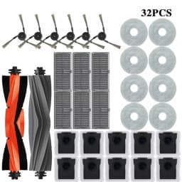 Dreame L40 Ultra / X40 Ultra Robot Vacuum Accessories Dust Bags Mop Main Side Brushes Cloths HEPA Filters Spare Parts