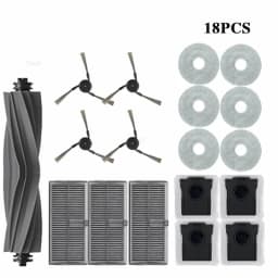 Dreame L40 Ultra / X40 Ultra Robot Vacuum Accessories Dust Bags Mop Main Side Brushes Cloths HEPA Filters Spare Parts