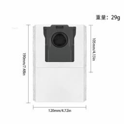 Dreame L40 Ultra / X40 Ultra Robot Vacuum Accessories Dust Bags Mop Main Side Brushes Cloths HEPA Filters Spare Parts