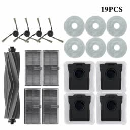 Dreame L40 Ultra / X40 Ultra Robot Vacuum Accessories Dust Bags Mop Main Side Brushes Cloths HEPA Filters Spare Parts