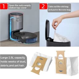 For Ecovacs DEEBOT OZMO T8/T9 AIVI T8/T9 Max T8 Max+ T9 Power N8 Pro N8 Plus Robot Vacuum Cleaner Dust Bags Replacement