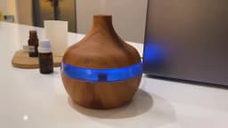 Humidifier Electric Aroma Air Diffuser Wood Ultrasonic Air Humidifier Essential Oil Aromatherapy Cool Mist Maker For Home 300ml