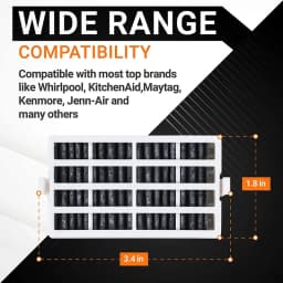 6pcs Air Fresh Filter For Whirlpool W10311524 AIR1 W10315189 W10335147 Refrigerator Deodorization Activated Carbon Filter Parts
