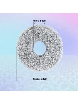 Mop Cloth For Dreame L20 Ultra / L30 Ultra / X20 Pro L10s Pro Ultra X40 Ultra / X40 Pro / S30 Pro Vacuum Cleaner Accessories