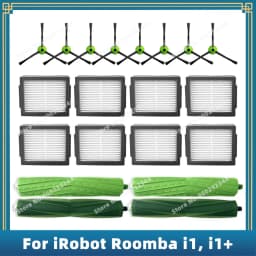 Compatible For iRobot Roomba i1 ( i1152 ) i1+ Robot Vacuum Replacement Parts Accessories Main Side Brush Hepa Filter Dust Bag
