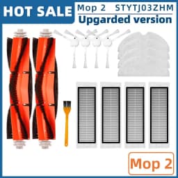 Fit For ( XIAOWA E352 / Xiaomi Mi Robot Vacuum-Mop 2 / STYTJ03ZHM / Dreame F9 ) Brush Filter Mop Part Accessory