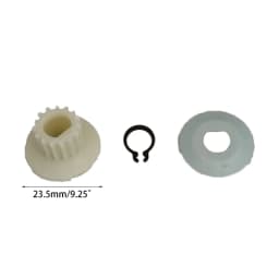 Efficient Bread Maker Gear Motor Transmission Set 15 Teeth Belt Pulley Bread Machine Gear Set Belt Pulley Set
