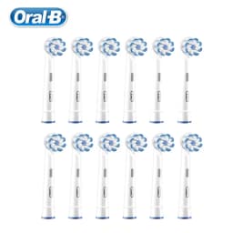 Oral-B EB60 Sensi Ultrathin Replacement Electric Toothbrush Heads Clean and Care Sensitive Original Refill Tooth Brush for Adult
