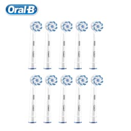 Oral-B EB60 Sensi Ultrathin Replacement Electric Toothbrush Heads Clean and Care Sensitive Original Refill Tooth Brush for Adult