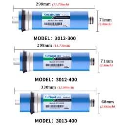 50 75 100GPD Home Kitchen Reverse Osmosis RO Membrane Replacement Water System Filter Purifier Water Drinking Treatment