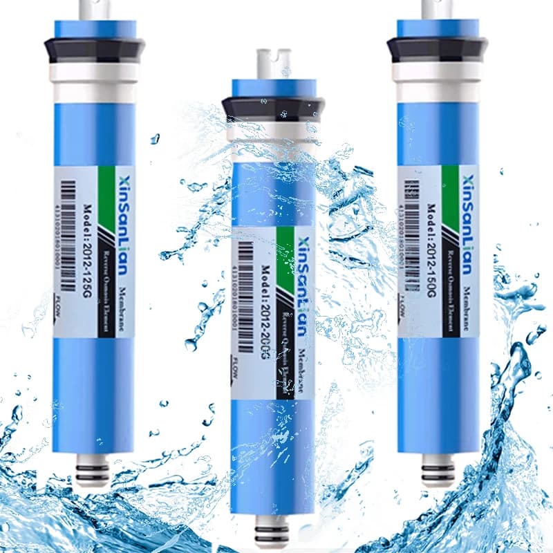 50 75 100GPD Home Kitchen Reverse Osmosis RO Membrane Replacement Water System Filter Purifier Water Drinking Treatment
