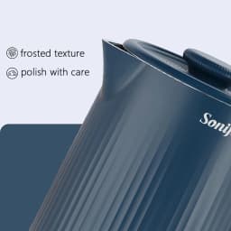 304 Stainless Steel Electric Kettle Household Double Wall Design 1.7L 1500W Cordless Frosted Housing