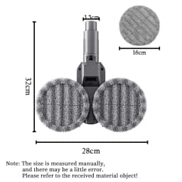 For Dyson V7 V8 V10 V11 V15 Vacuum Cleaner Mop Attachment with Removable Water Tank Electric Wet Dry Mopping Head