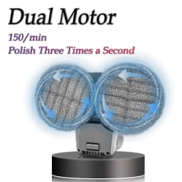 For Dyson V7 V8 V10 V11 V15 Vacuum Cleaner Mop Attachment with Removable Water Tank Electric Wet Dry Mopping Head