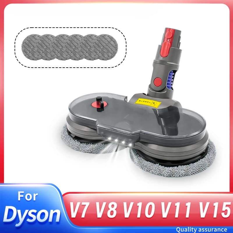 For Dyson V7 V8 V10 V11 V15 Vacuum Cleaner Mop Attachment with Removable Water Tank Electric Wet Dry Mopping Head