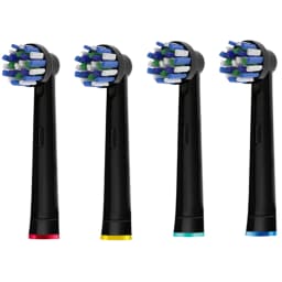 Cross Generic Electric Toothbrush Heads for Oralb Braun Crossact Toothbrushes Compatible with Most Oral-B Bases- Quality Action