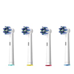 Cross Generic Electric Toothbrush Heads for Oralb Braun Crossact Toothbrushes Compatible with Most Oral-B Bases- Quality Action