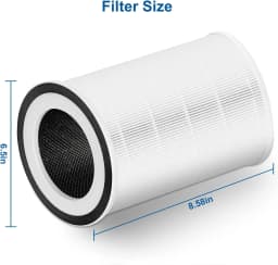 True HEPA Filter for Afloia Air Purifier Filter Replacement,Compatible with Afloia Air Purifiers Kilo and Kilo Pro