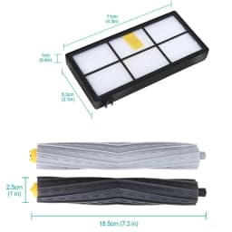 For IRobot Roomba 800 900 Series 860 870 880 890 966 980 Vacuum Cleaner Side Roller Brush Parts HEPA Filter Wheel Replacement